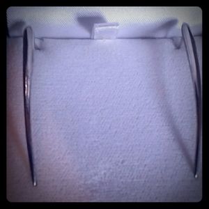 Sterling Silver Spike Earrings